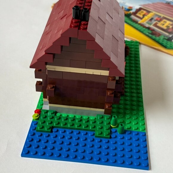Lego 5766 Log Cabin Creator 3-in-1 Building Canoe Set COMPLETE with instructions - Picture 9 of 10